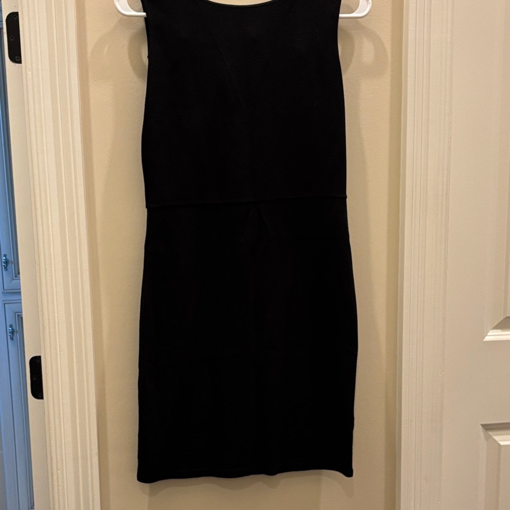 Alice + Olivia Classic Black Mini Dress